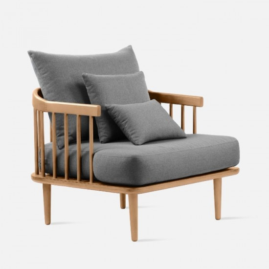 Willow Single Sofa, L89, Ash Willow Single Sofa, L89, Ash